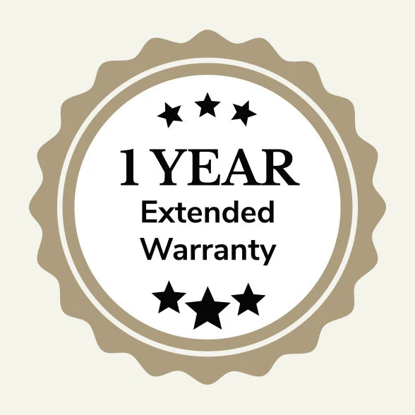 FREE +1 YEAR Extended Warranty
