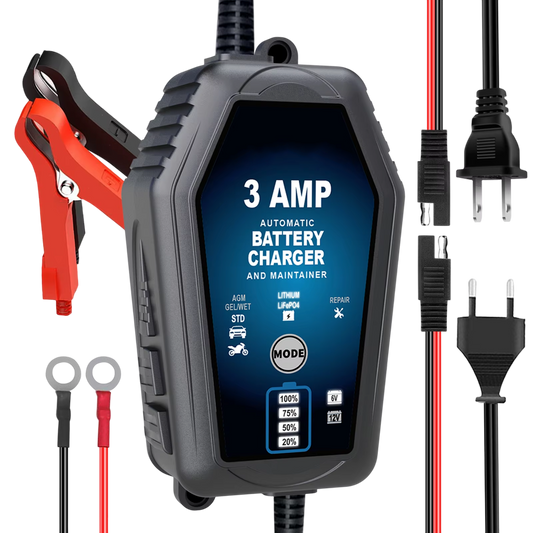 Voltebax 6V/12V Battery Tender with Repair Mode