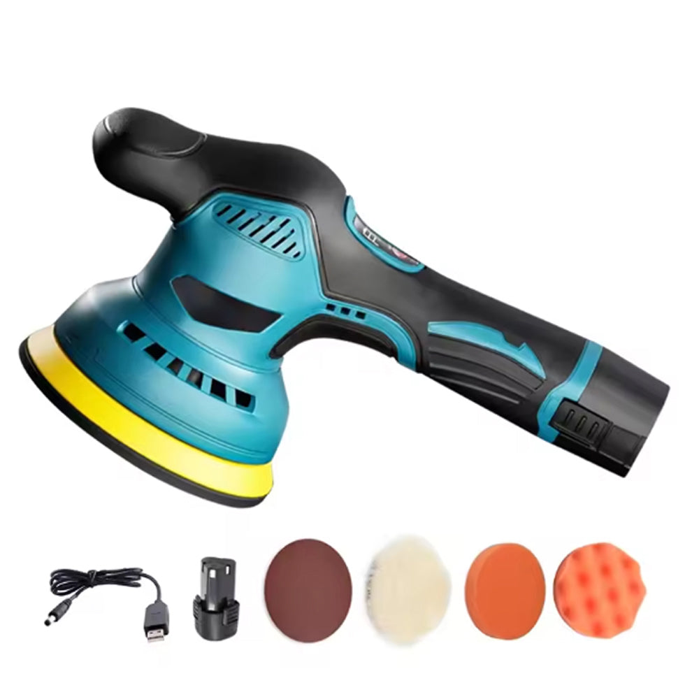 Polltimex Cordless Car Buffer Polisher | Professional Detailing Kit