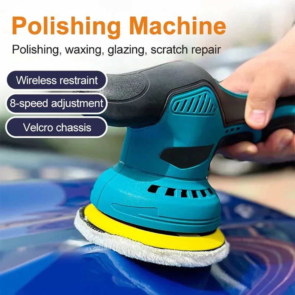 Polltimex Cordless Car Buffer Polisher | Professional Detailing Kit
