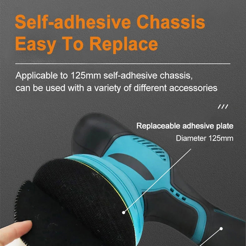 Polltimex Cordless Car Buffer Polisher | Professional Detailing Kit